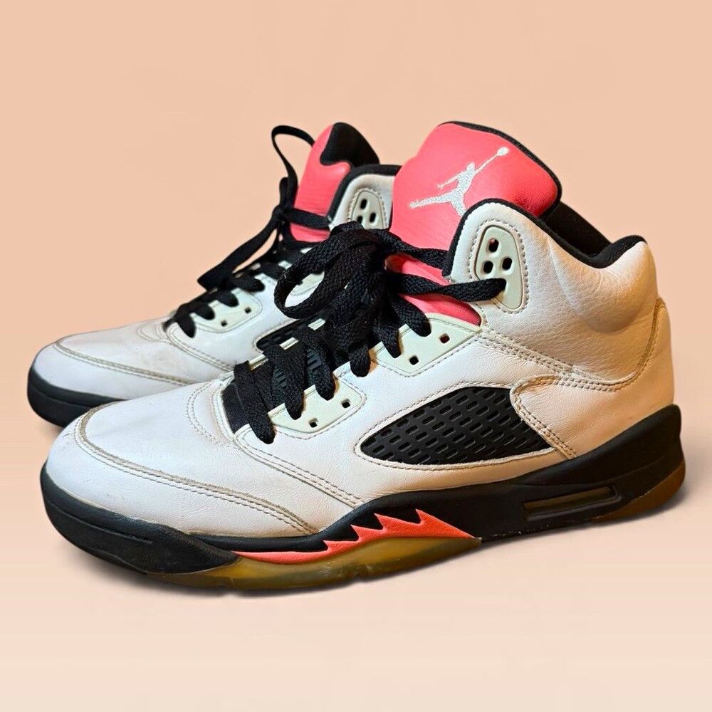 Nike Air Jordan 5 Retro Sunblush 2017 8Y Men’s 8 Women’s 9.5 440892-115